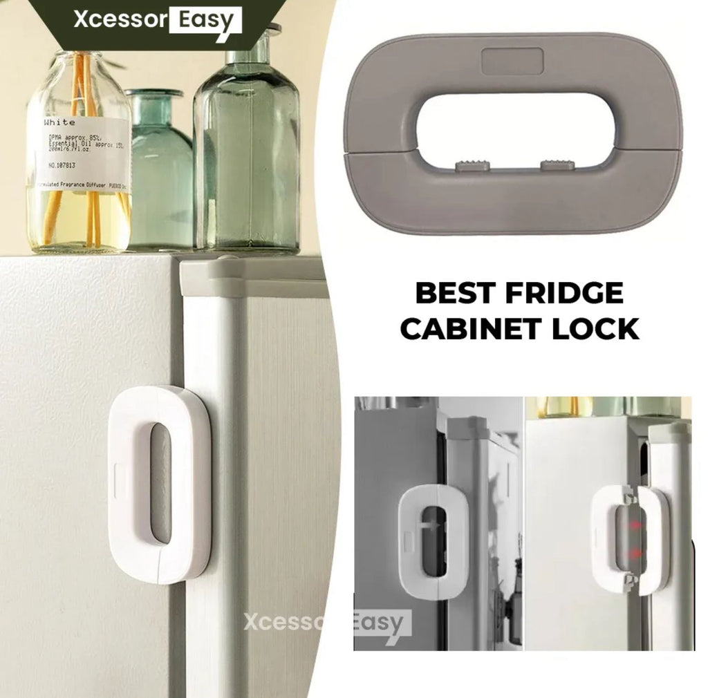 Fridge cabinet lock