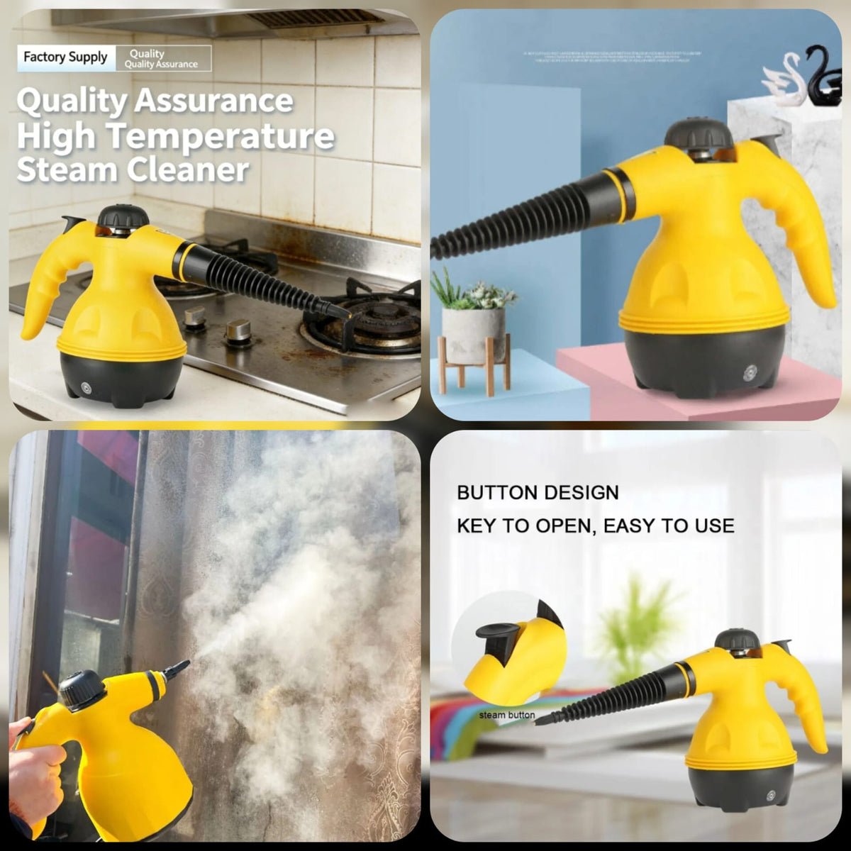 Self-Cleaning Hair Brush with Water Spray
