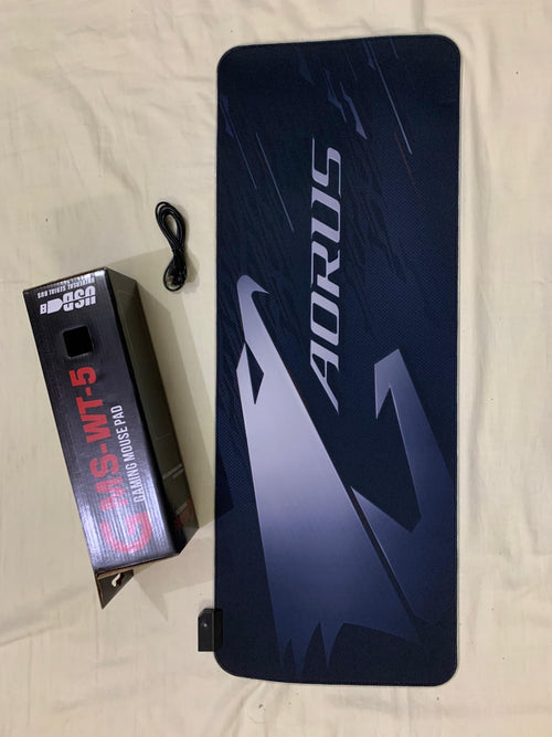 AORUS Gaming Mouse Pad with packaging