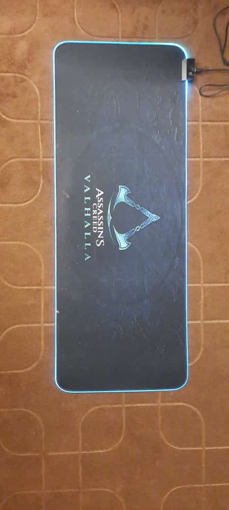 Assassin's Creed Valhalla Gaming Mouse Pad alternate angle