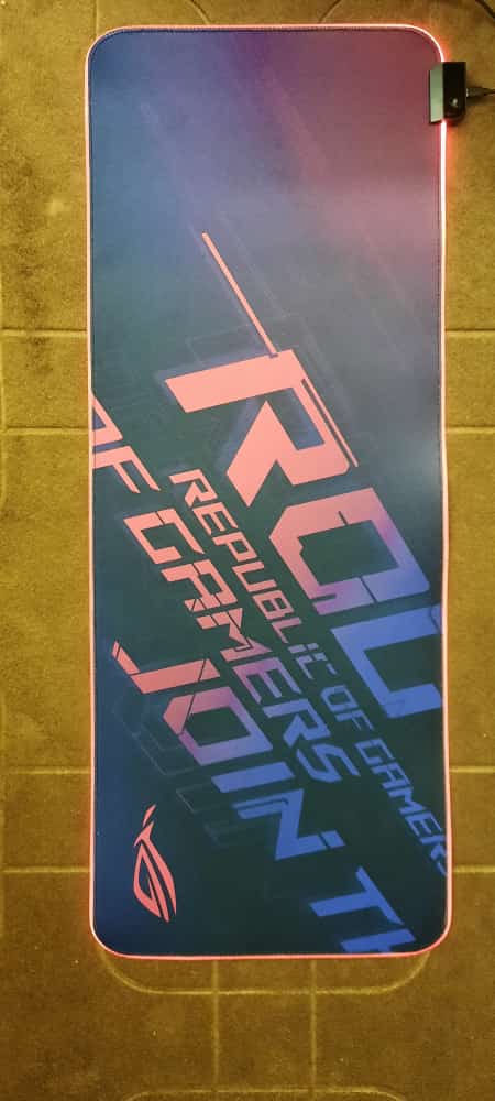ROG Republic of Gamers Mouse Pad alternate angle