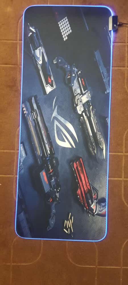 ROG Weapons Gaming Mouse Pad alternate angle