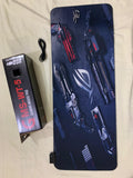 ROG Weapons Gaming Mouse Pad with packaging